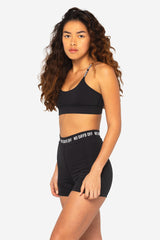 Signature Biker Shorts + Y Strap Bra Set