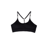 Y Strap Signature Sports Bra front flat lay