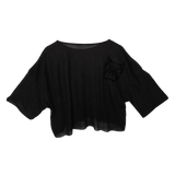 Women's Rib Cropped Tee