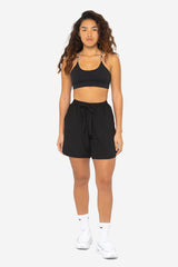 Y Strap Signature Sports Bra on female model straight on