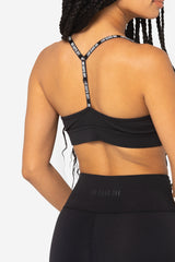 Y Strap Signature Sports Bra back profile close up