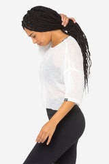 Women's Rib Cropped Tee