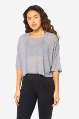 Women's Rib Cropped Tee