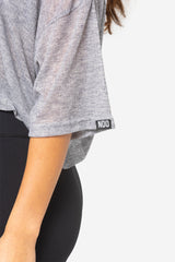 Women's Rib Cropped Tee