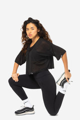 Women's Rib Cropped Tee