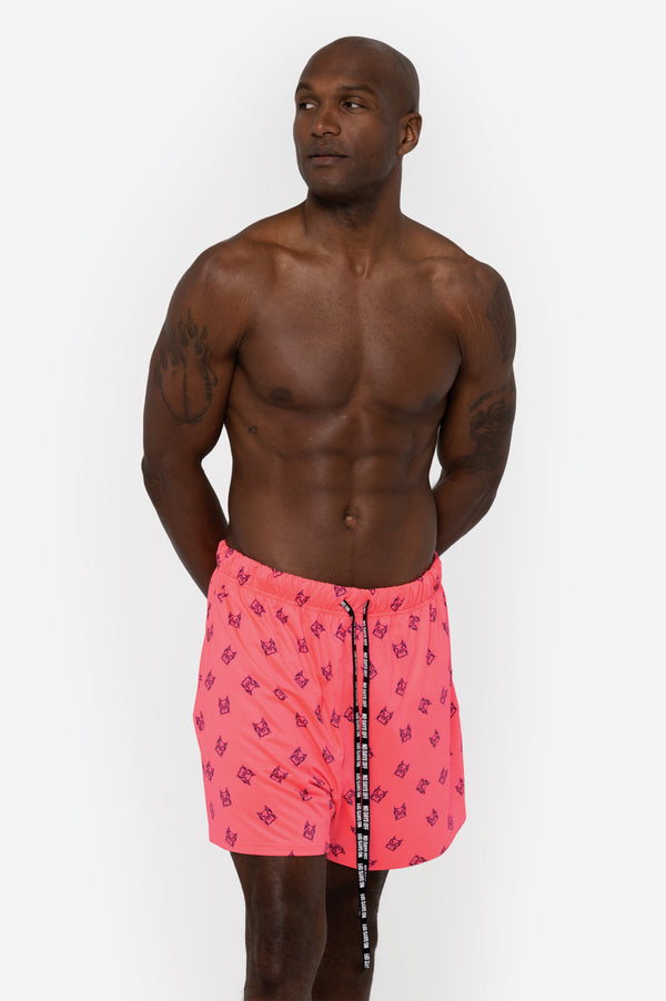 Men's Neon Pink Shorts