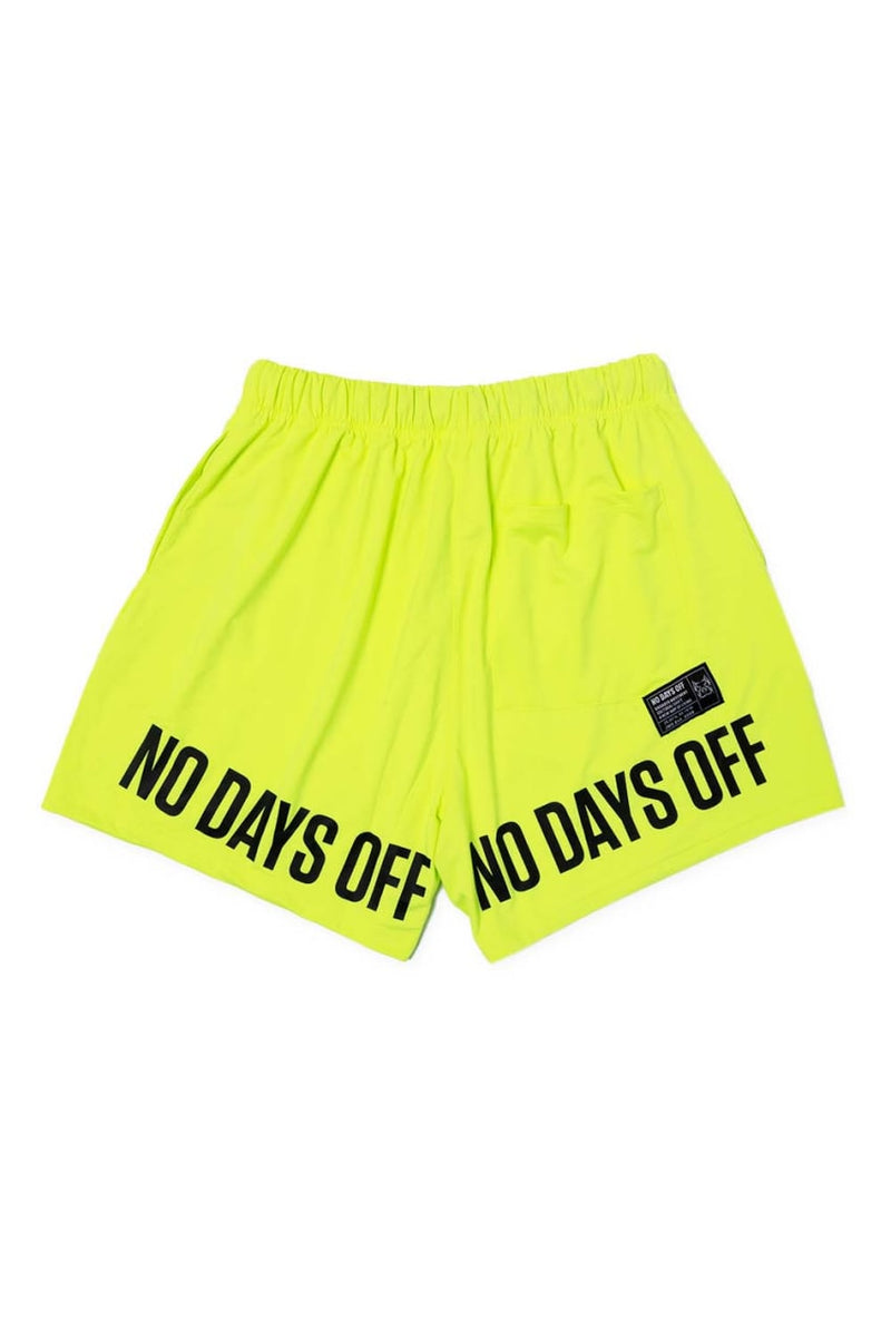 Men's Neon Green Shorts