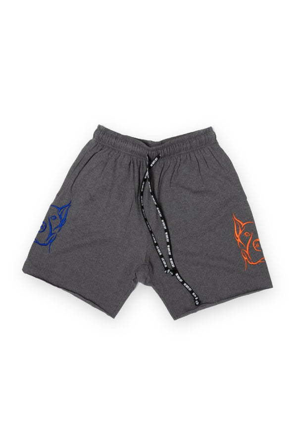 MEN'S EMBROIDERED SWEAT SHORTS
