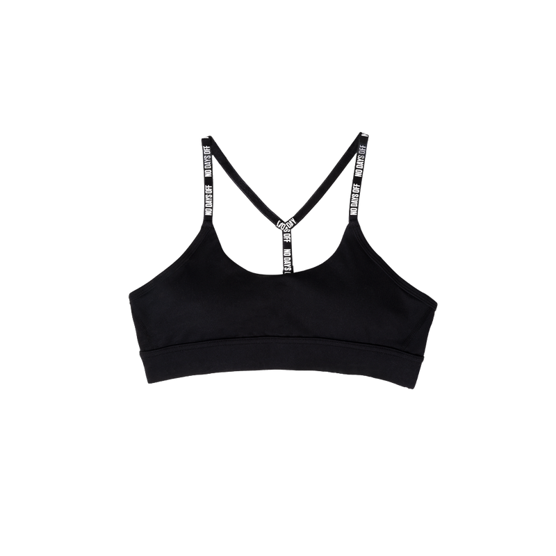 Y Strap Signature Sports Bra front flat lay
