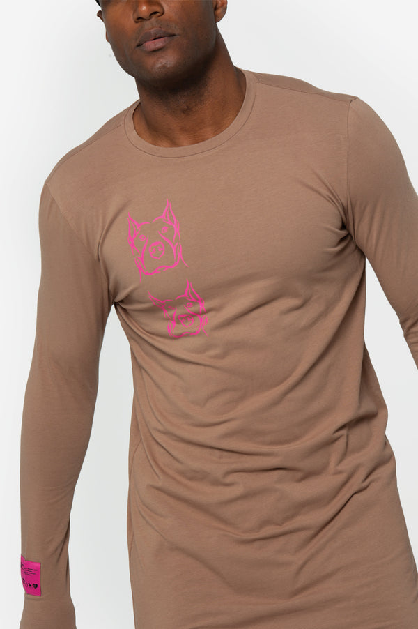 Legacy Cafe Pink Long Sleeve