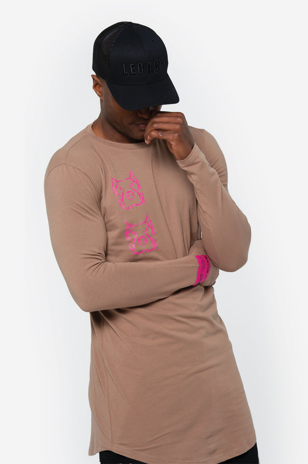 Legacy Cafe Pink Long Sleeve
