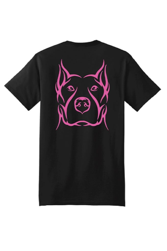 NDO NEON STAPLE TEE PINK